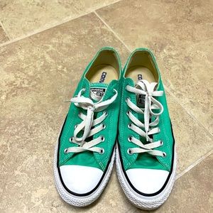 Green Converse All Star Low Top Trainer